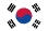 Bandila ng South Korea na nag-uugnay sa isang website na nagpapaliwanag ng mga utos ng Diyos sa wikang Koreano.